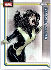 2026 Topps Chrome Marvel Comics #66 Kitty Pryde Refractor