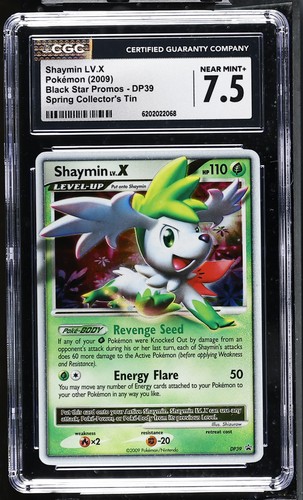 Shaymin LV.X graded CGC 7.5 for sale on eBay