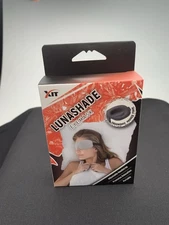 XIT Lunashade Eye mask with adjustable head strap. Ergonomic Padded Foam.