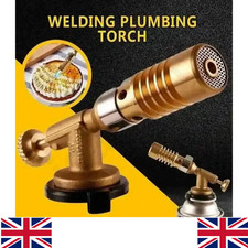 Butane Gas Blow Torch Burner Welding Auto Ignition Soldering BBQ Flame Thrower