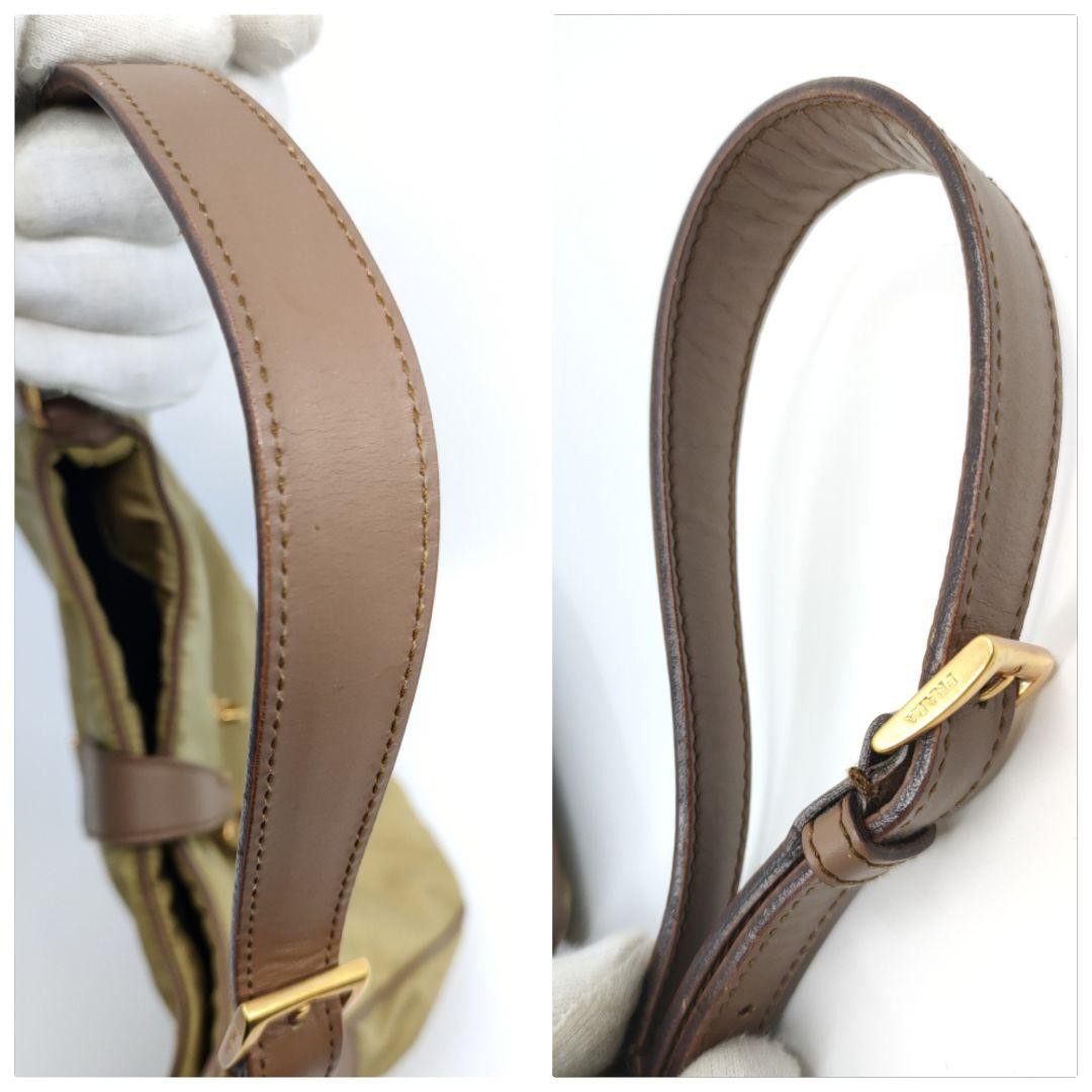 PRADA Turn Lock Mini One Shoulder Nylon Shoulder Bag thumbnail 16