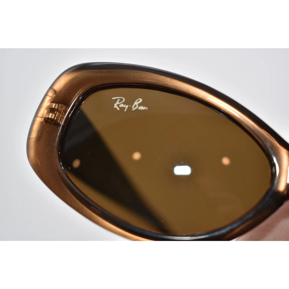 Gafas de sol Ray-Ban Pillow vintage marrón ovaladas, hechas en EE. UU. Foto 2 de 4