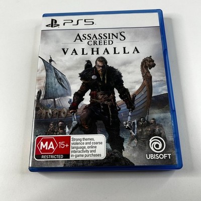 Assassin's Creed Valhalla - PlayStation 5 (PS5, 2020 PAL) Complete With Manual