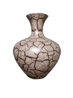 Royal Haeger Safari Glaze 1990s Original Tag Ceramic Art Vase 11in