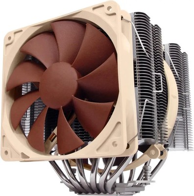 Noctua NH-D14 Premium CPU Cooler w/ Heat Sink, NF-P14 & NF-P12 PWN Fans