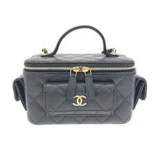 CHANEL Chain Vanity Bag 2 Way AP3017 Matelasse function 241130