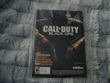 Call Of Duty COD Black Ops Best Buy Pre Order Poster Walkthrough Map NEW SEALED