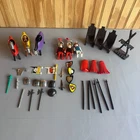 Playmobil Vintage Middle Ages King Queen Knights Jousting 3 Horses Incomplete