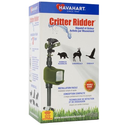 Havahart 5277 Critter Ridder Motion Activated Animal Repellent And Spr