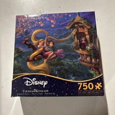 Ceaco Thomas Kinkade The Disney Collection Tangled 750 Piece Jigsaw Puzzle