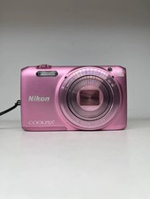 Nikon COOLPIX S6800 Pink 16MP 12x Optical Zoom Compact Digital Camera English