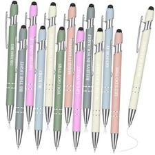  12 Pcs Inspirational Pens Bulk Motivational Morandi Motivational Style