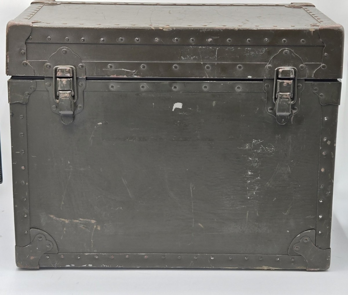 1967 Vietnam US Military Large Field Office Trunk Texas Trunk Co