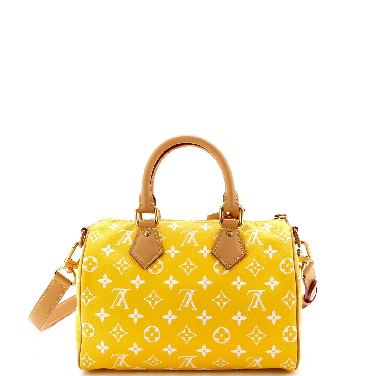 Louis Vuitton Speedy P9 Bandouliere Bag Monogram Leather 25