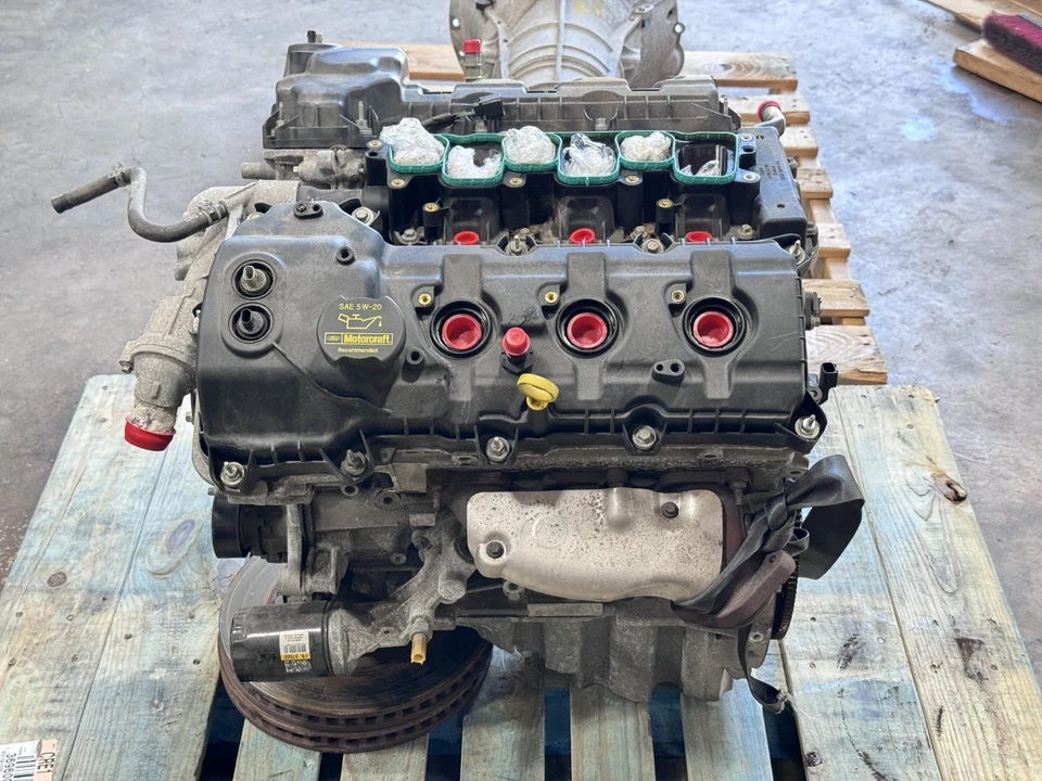 2011–2014 FORD MUSTANG 3,7 Л ДВИГАТЕЛЬ V6 94 000 МИЛЬ ОТ ОРИГИНАЛЬНОГО ПРОИЗВОДИТЕЛЯ - Изображение 3 из 4