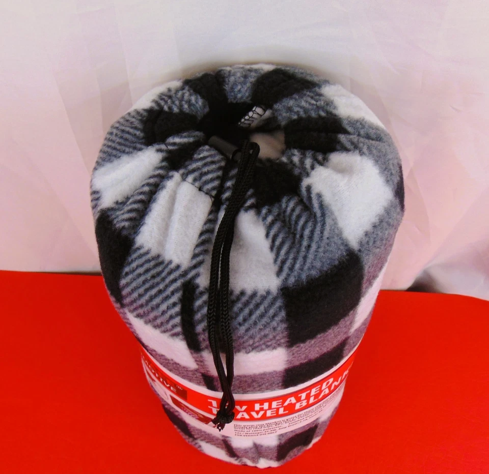 Heated Car Blanket (57”x39”), 12-Volt Electric Blanket for Car SUV Boat Truck - Image 4 of 4