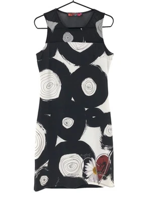 Robe Mini Sans Manches À Col Rond Femme Taille M - Photo 1/4