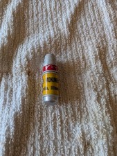 Vintage Mini Sewing Kit krumsiek Thimble Thread Pins Aluminum Travel Case Red