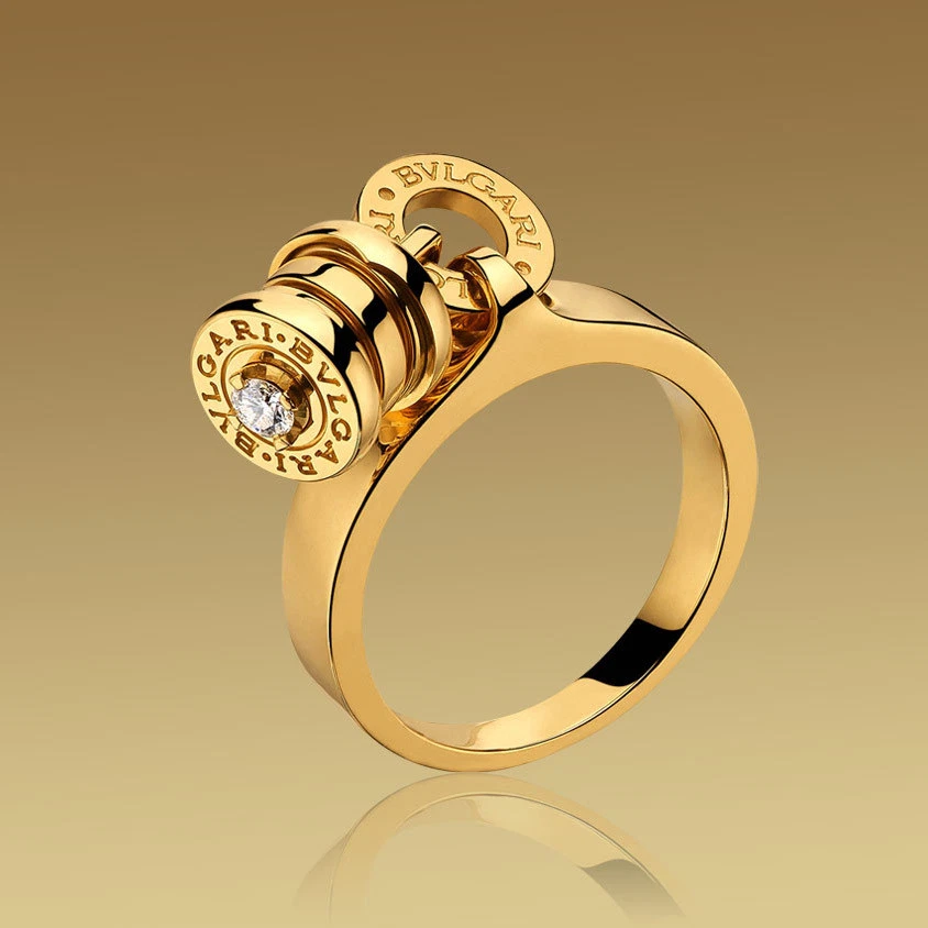 B.zero1 Ring Yellow gold, Rings