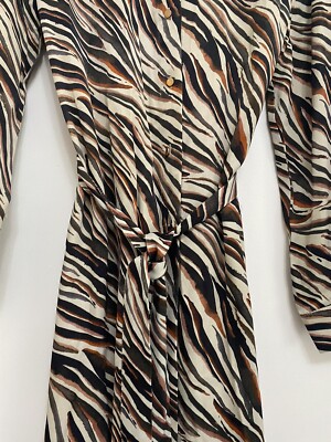 zara tiger shirt dress Styling a Shirt Dress For Winter + Style With a Smile Link Up