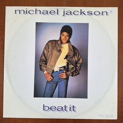 Michael Jackson - Beat It 12' Vinyl 1983 Epic UK near mint