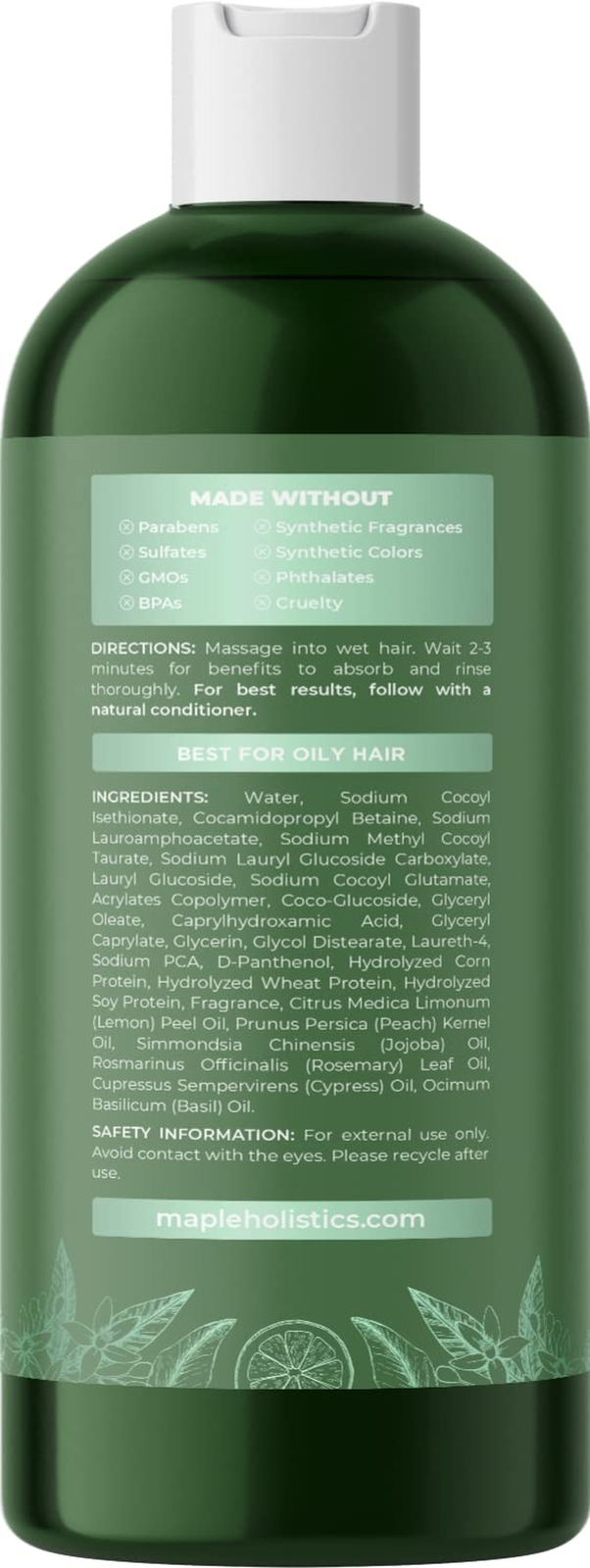 Degrease Shampoo for Oily Hair Care Clarifying Shampoo for Oily Hair