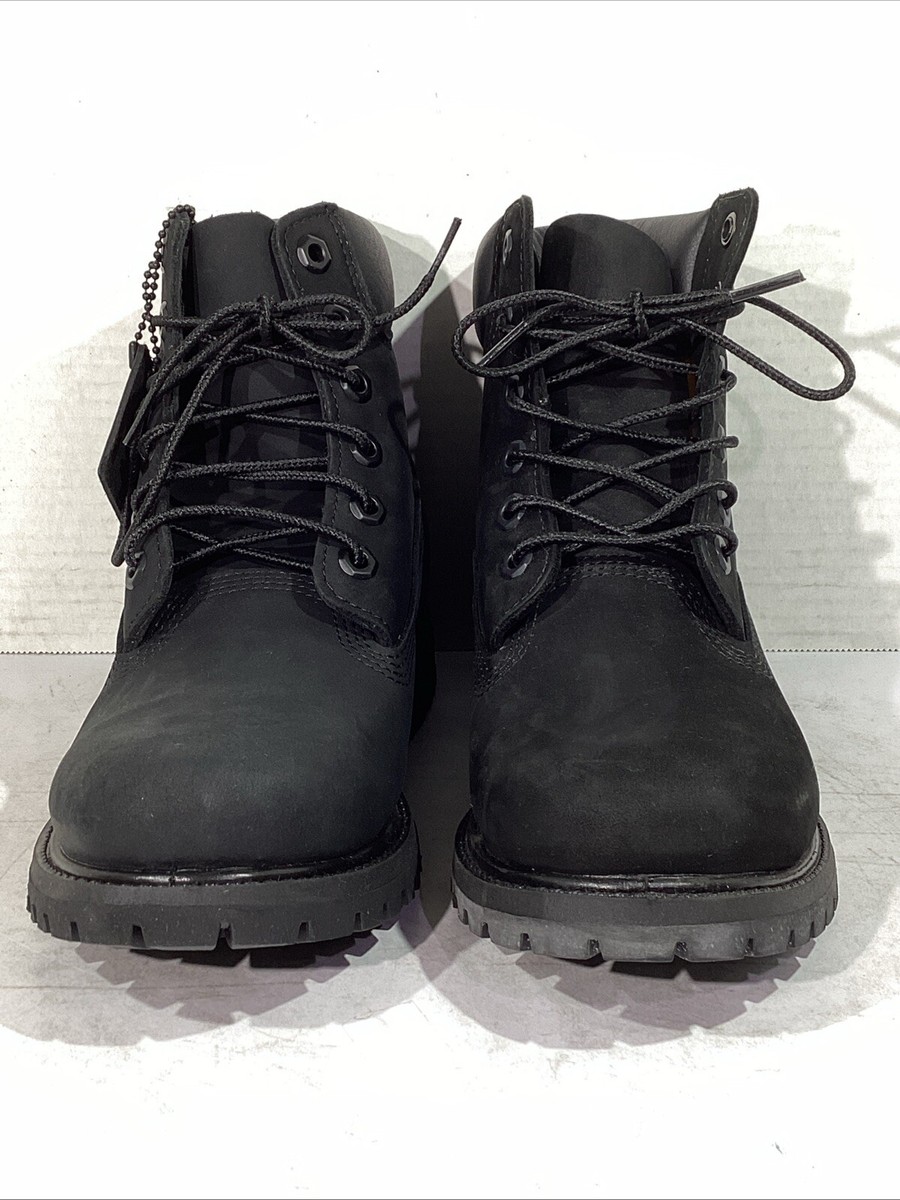 Timberland Womens Size 7 EU 38 Black Premium 6