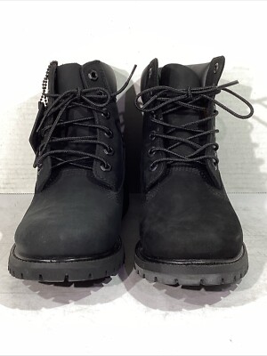 Timberland Womens Size 7 EU 38 Black Premium 6