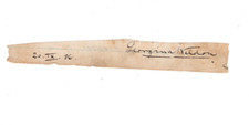 Georgina Weldon Signed Clip 1886 Autograph / Gounod Mistress, Sued Thousands