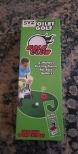 Toilet Golf Sport Toys Set A Perfect Putting Game For Avid Golfers Club Toilet