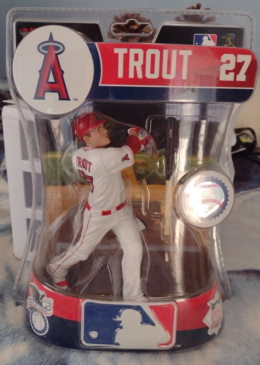 ANGELS MIKE TROUT 非売品 フィギュア Import Dragon Figures #35 Mike Trout 27 L.A. Angeles Anaheim