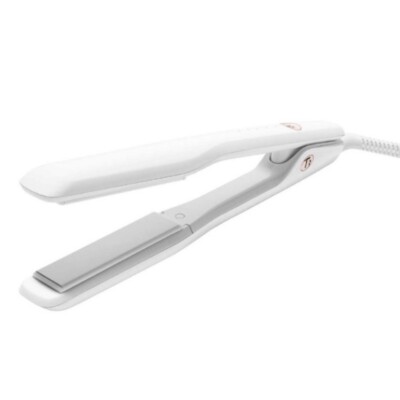 T3 SinglePass Ceramic 1” Straightening & Styling Flat Iron_5 Heat Settings_White T3 SinglePass StyleMax 1 main image 4