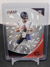 2021 Panini Chronicles Clear Vision Rookies Red #10 Justin Fields 003/199