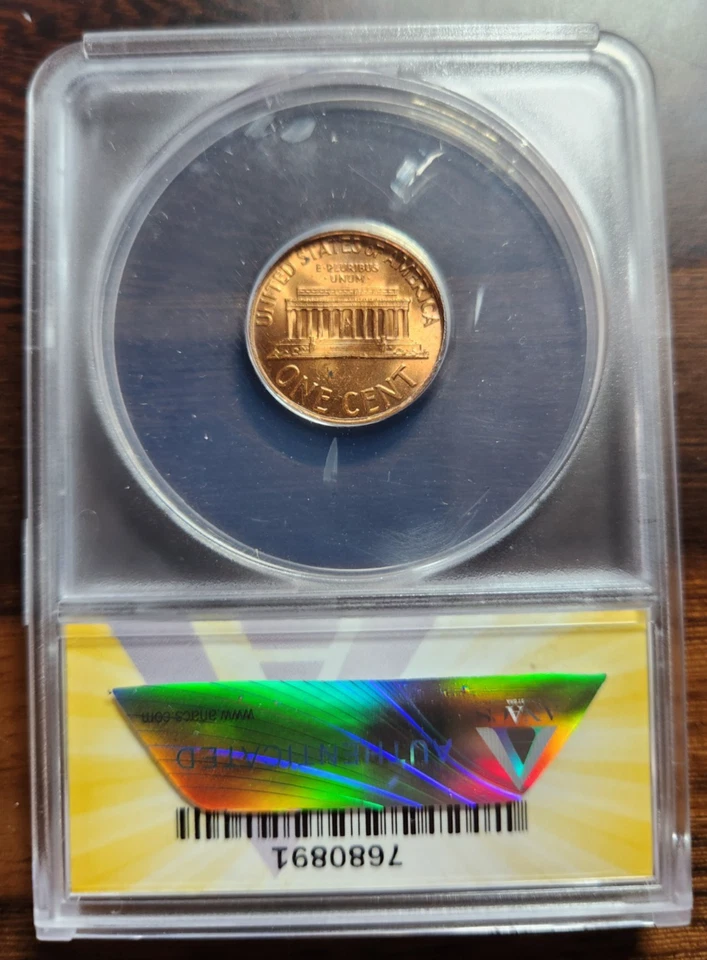 1959-P Lincoln Cent / Penny  - DDO FS-104 - Doubled Die Obverse - ANACS MS 64 RB - Image 2 of 4