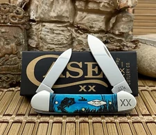 Case XX USA Caribbean Bone BASS Fishing 1/500 AAA+ Diamond XX Canoe Knife