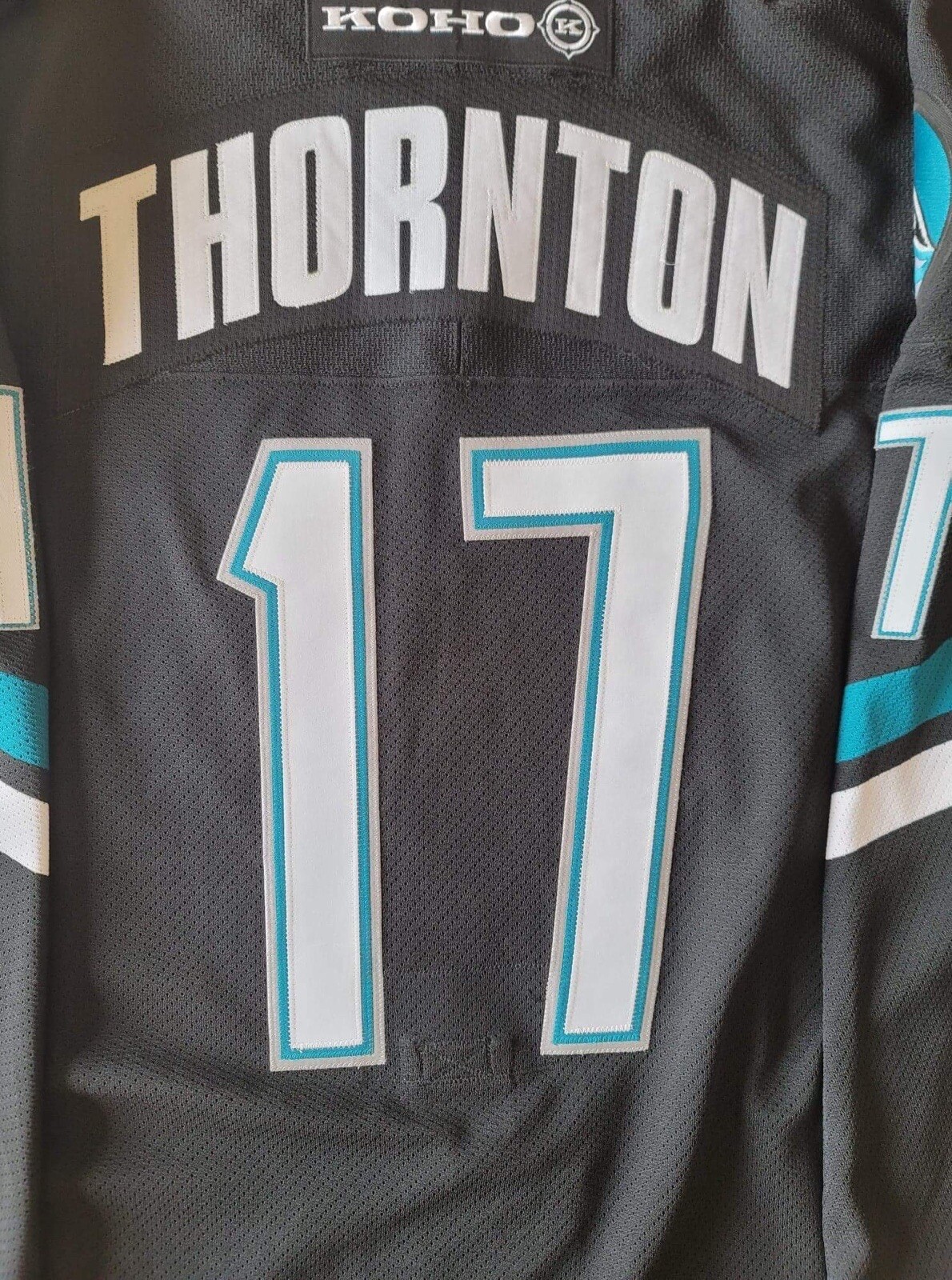 Vintage Koho OnIce San Jose Sharks Scott Thornton #17 Authentic Jersey Sz 52 NWT