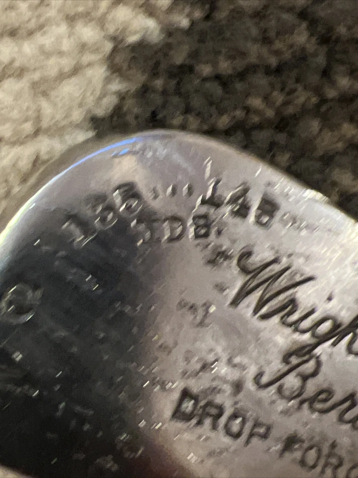 Кованая головка Wright & Ditson Berwyck Drop 2 айрона под правую руку ~37,5 дюйма / кожа / mm9738 - Изображение 3 из 4