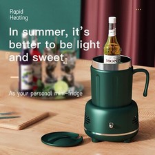 2 in 1 Warmer Cooler Cup Temperature (-15°- 60°) for School Office Hiking Travel
