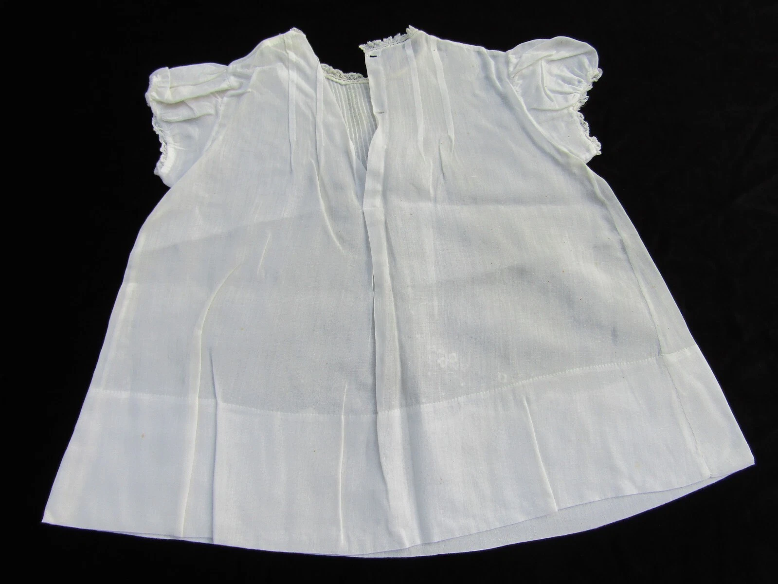 OFF WHITE Vestito bambina bianco ricamo vintage 6 mesi H