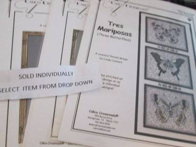 Calico Crossroads Cross Stitch CHART Your Choice