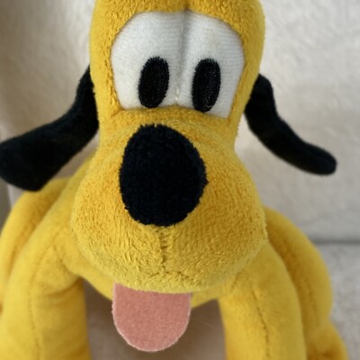 Disney Mickey Mouse Club Pluto Dog Plush Stuffed Animal Toy. 7.5'' tall