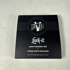KAT VON D KVD Lock-It Powder Foundation REFILL TAN 175 Full Size / .31oz / 9 g