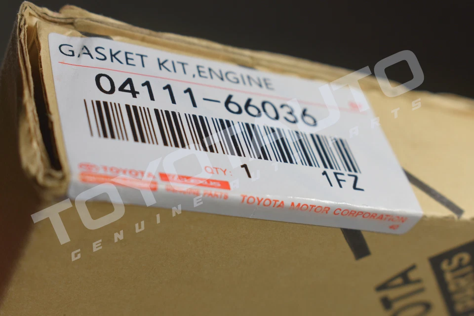 Toyota Land Cruiser LX450 FJZ80 1FZ OEM Full Gasket Kit 04111-66036 04112-66036 - Изображение 2 из 4