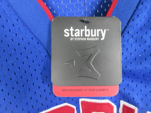 vintage new tag Starbury Stephon Marbury #3 XXL blue tank top basketball jersey - Picture 2 of 12