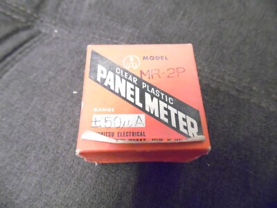 Kyoritsu Electrical Panel Meter Model MR-2P Range 50uA old Stock