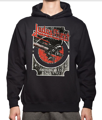 Judas Priest Firepower Album Logo T-Shirt - Official Men's Black Tee, Size XL, Band Merchandise - View #3