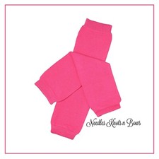 Bubblegum Pink Baby Toddler Leg Warmers, Arm Warmers, Free Shipping
