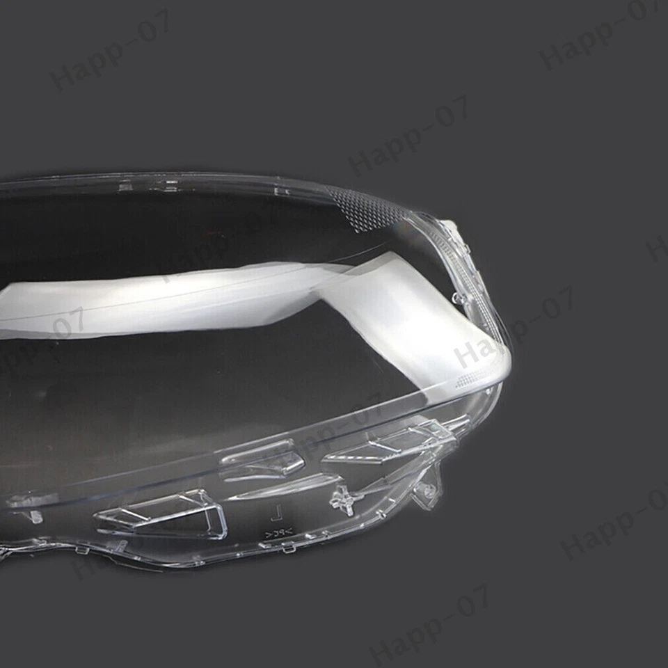 For 2012-2016 Renault Koleos Pair Transparent Headlamp Cover Headlight Lens - image 4 of 4