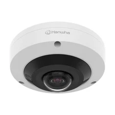 Hanwha HCF-8011RV 5MP IR Wisenet HD+ Outdoor Fisheye Camera, 1.16mm Lens