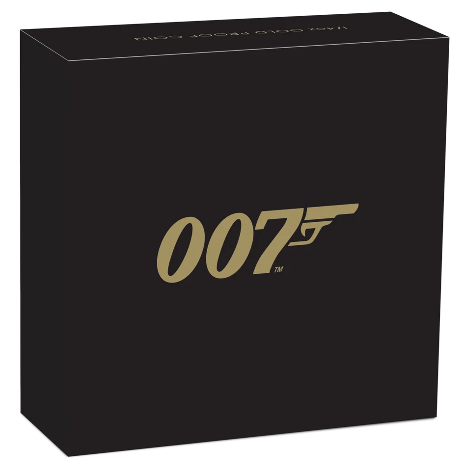 2020 James Bond 007 Proof $50 1/4oz .9999 Gold COIN NGC PF 70 PF70 Brown Label - Image 3 of 4